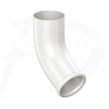 KROP STAL – Wylewka Ø 100 – biały RAL 9010
